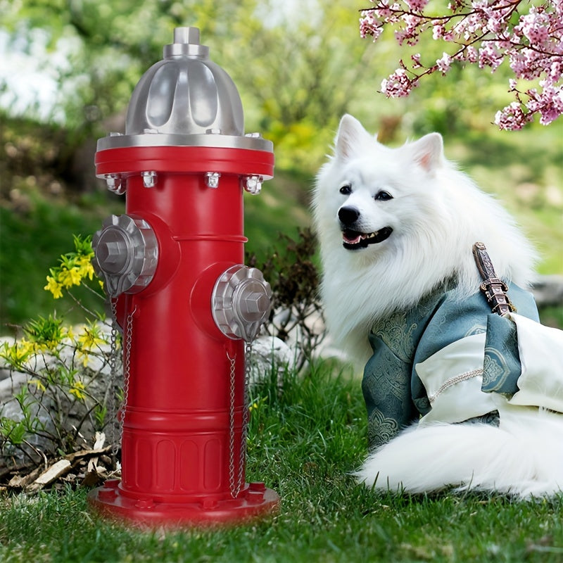 Large Fire Hydrant Resin Dog Urinal Training Toy Ornament