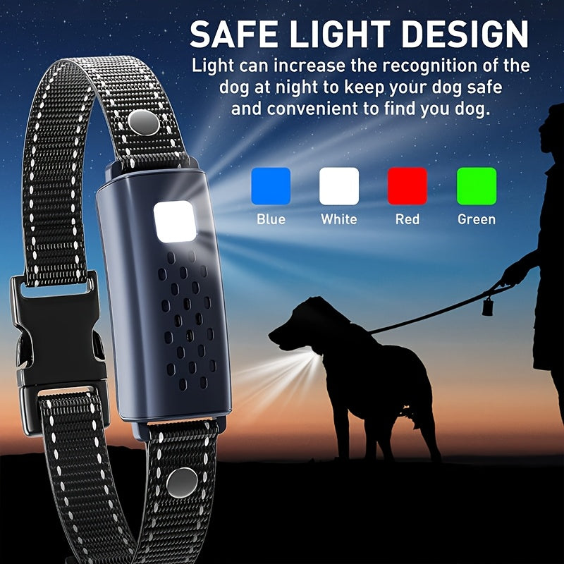 Dog Shock Collar 2 Dogs 15-150lbs Waterproof With Flashing Light
