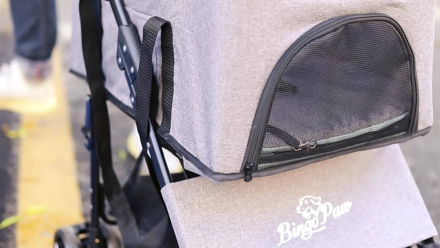 Wisfor Pet Stroller | Foldable Carrier For Dog Travel