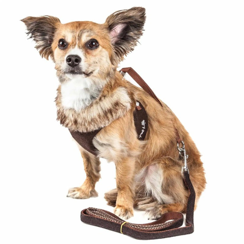 Furracious Luxe 2-in-1 Adjustable Dog Harness and Leash Set