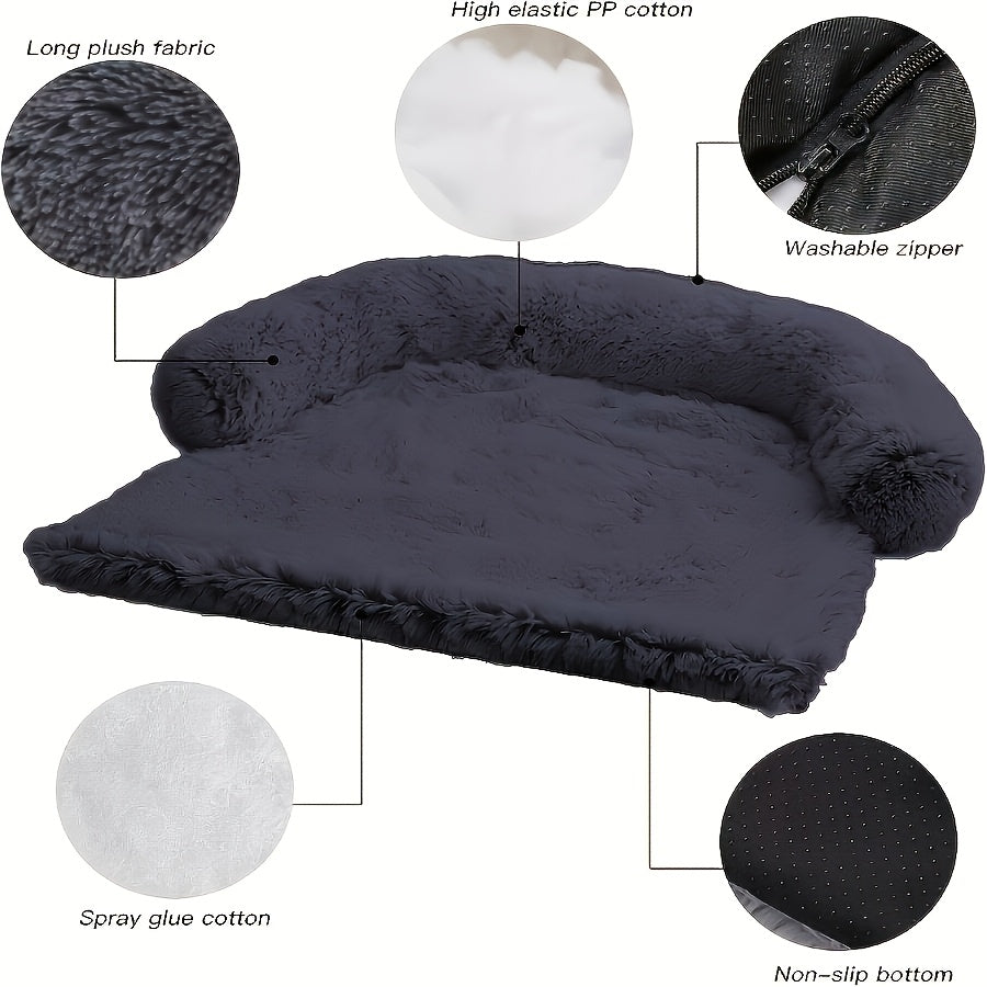 Cozy Dog Sofa Bed Soft Cushion Removable Washable Cover