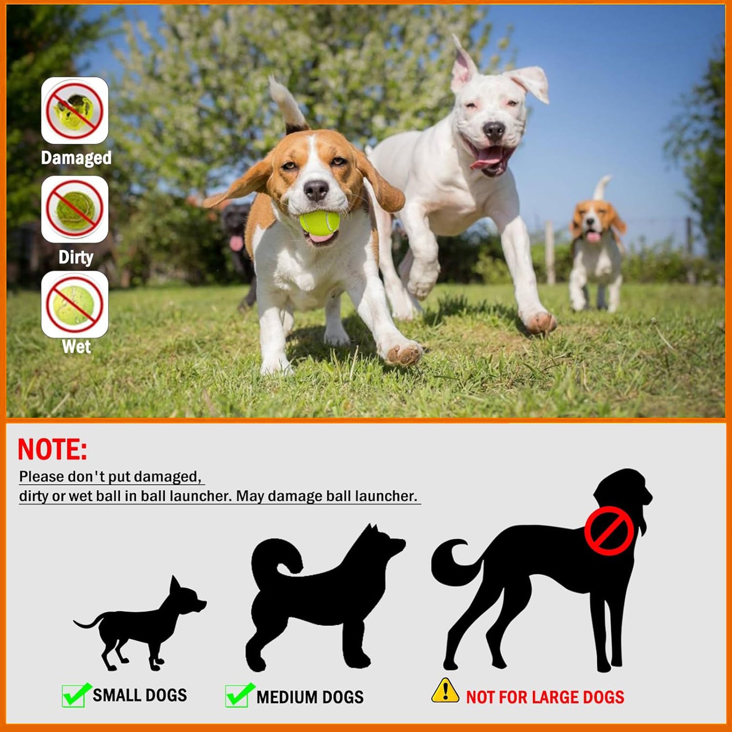 Vivicreate Automatic Dog Ball Launcher Interactive Fetch Toy