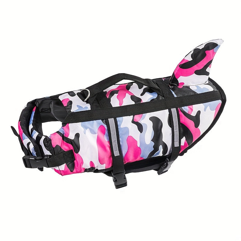 Adjustable Floating Dog Vest for Safe Beach Adventures