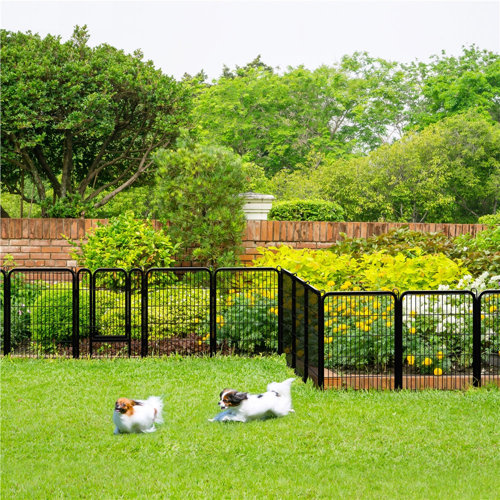 Costoffs Metal Pet Playpen Panels for Indoor and Outdoor Use