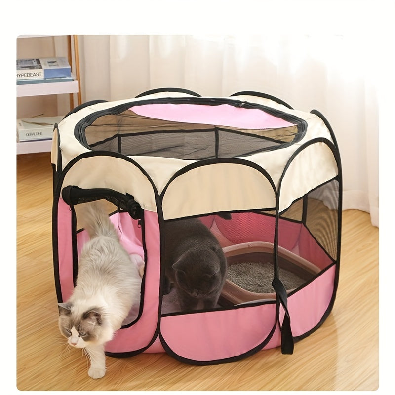 Spacious Outdoor Pet Tent and Playpen for Dogs and Cats