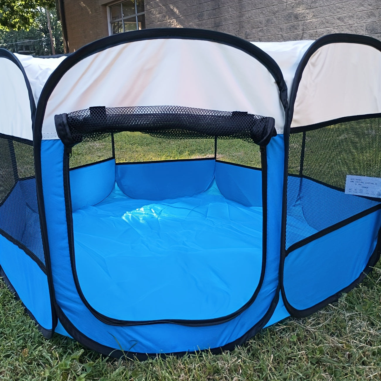 Spacious Outdoor Pet Tent and Playpen for Dogs and Cats