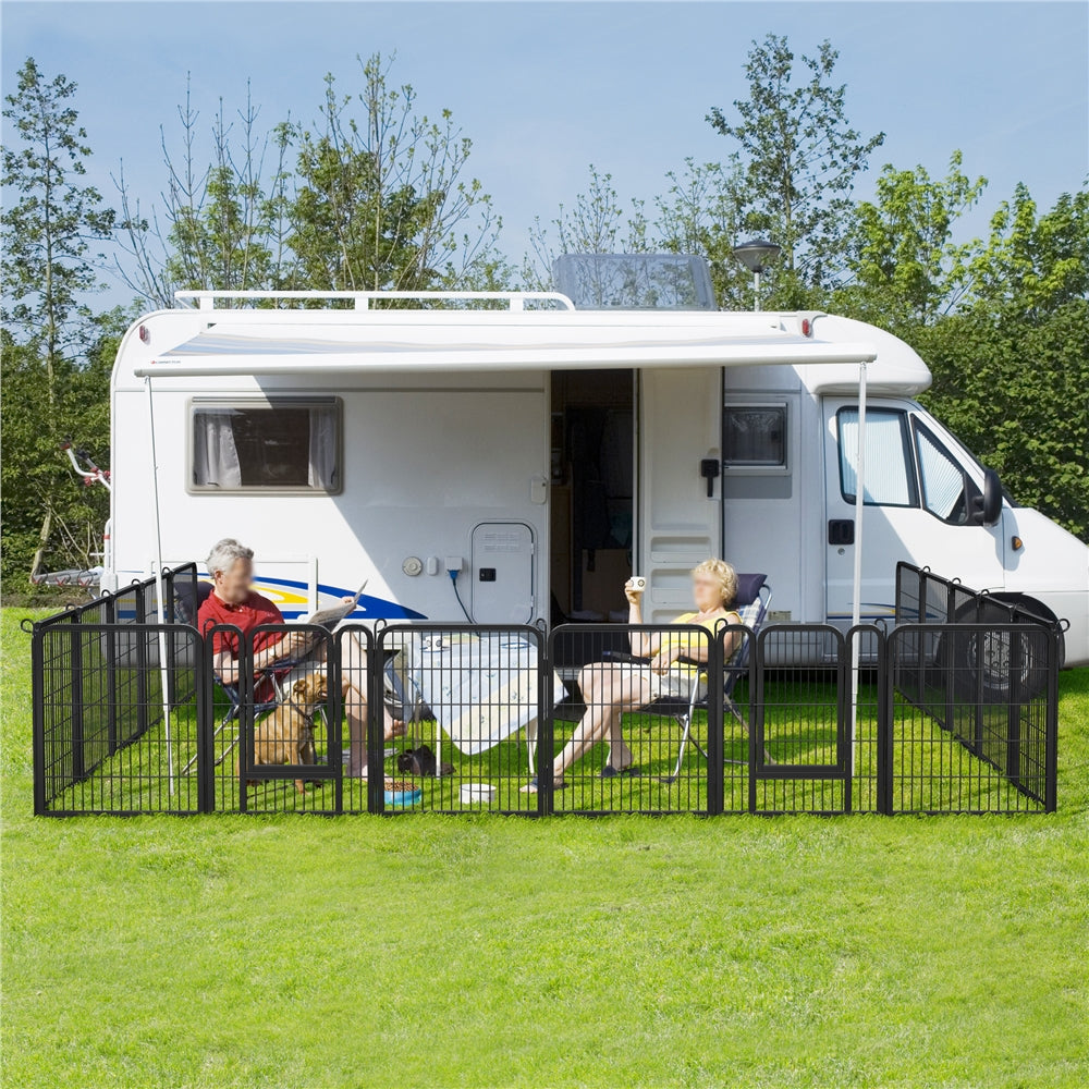 Costoffs Metal Pet Playpen Panels for Indoor and Outdoor Use