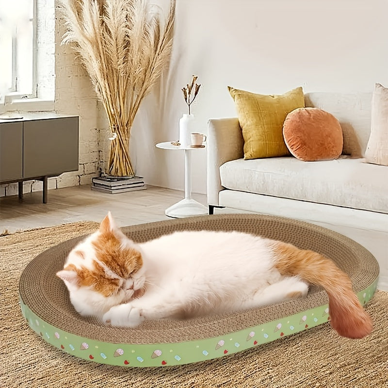Durable Cat Scratcher Mat Set for Play and Relaxation
