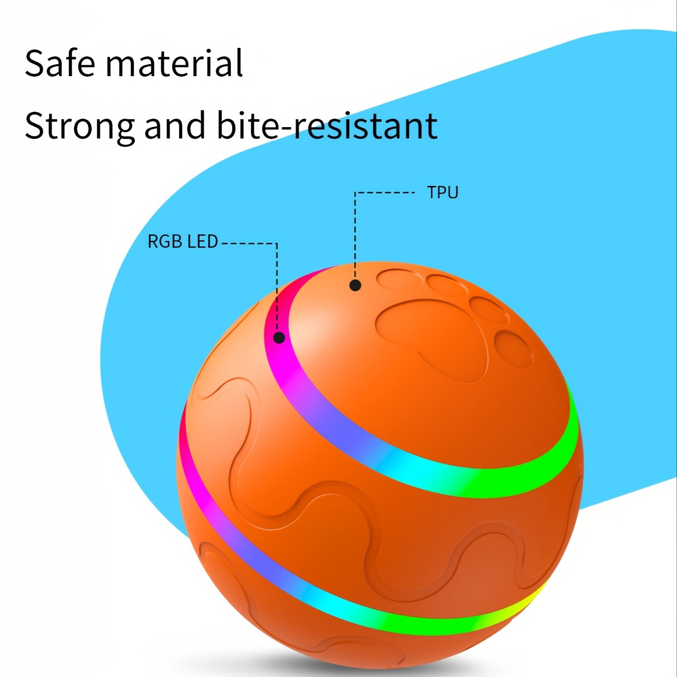 Interactive Remote Control Vibrating Ball Toy for Dogs