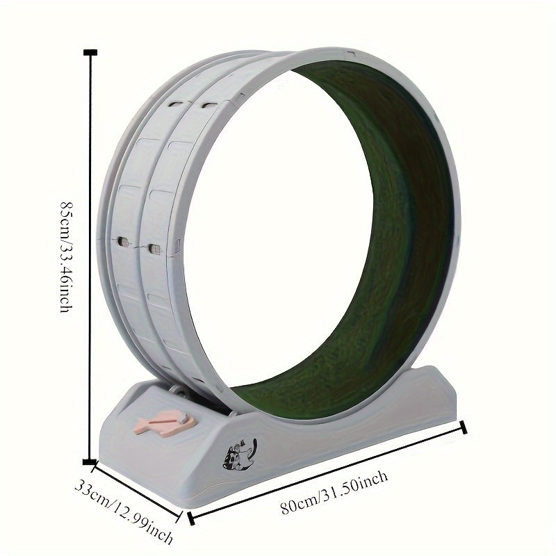 1pc Cat Exercise Wheel For Indoor Cats Fitness & Health