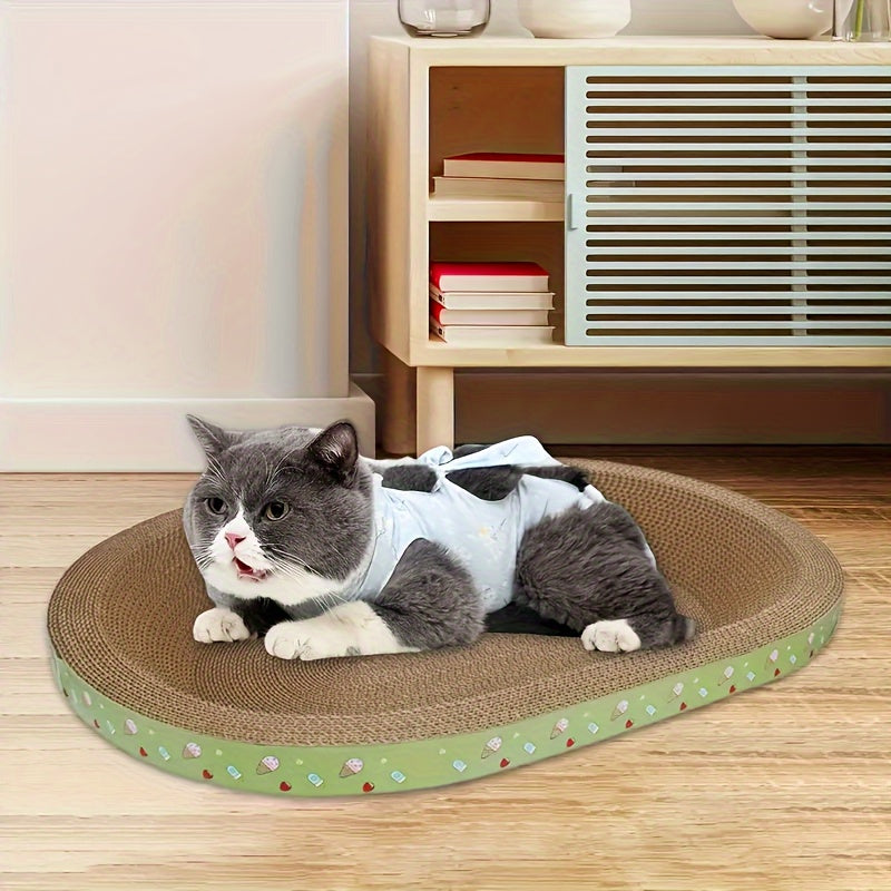 Durable Cat Scratcher Mat Set for Play and Relaxation