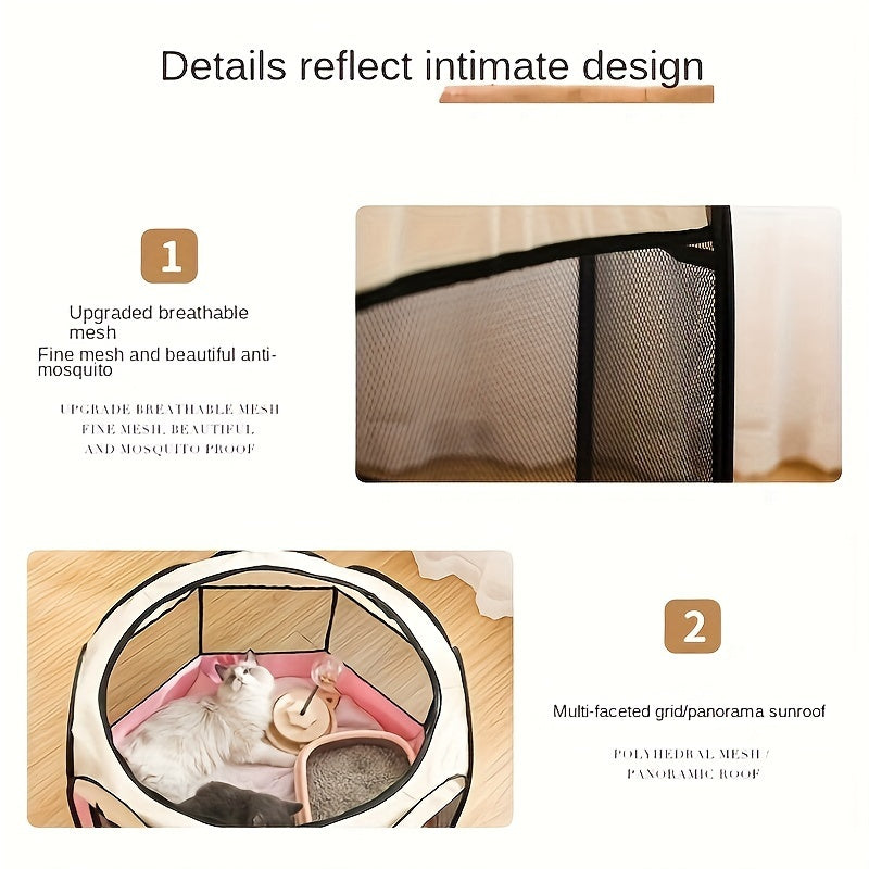 Spacious Outdoor Pet Tent and Playpen for Dogs and Cats