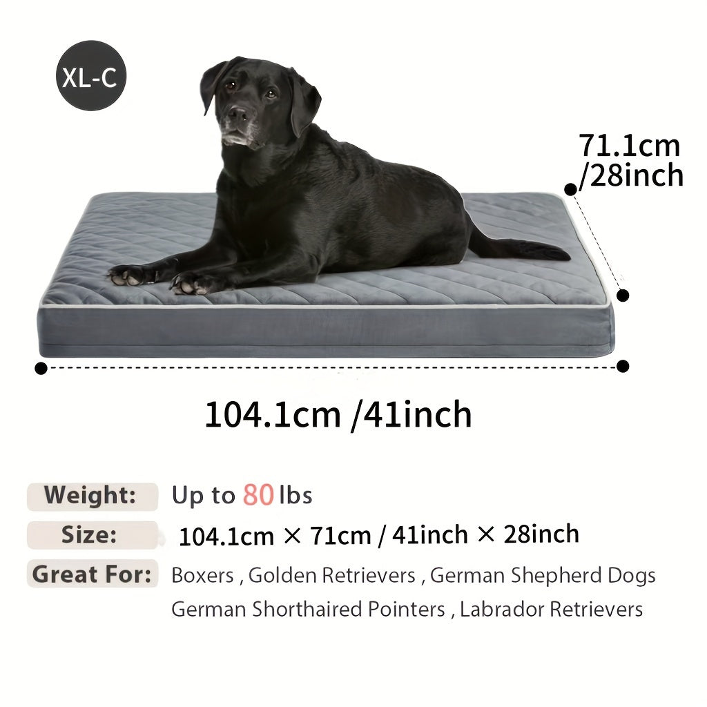 Extra Large Waterproof XL Pet Bed with Anti-Slip Bottom