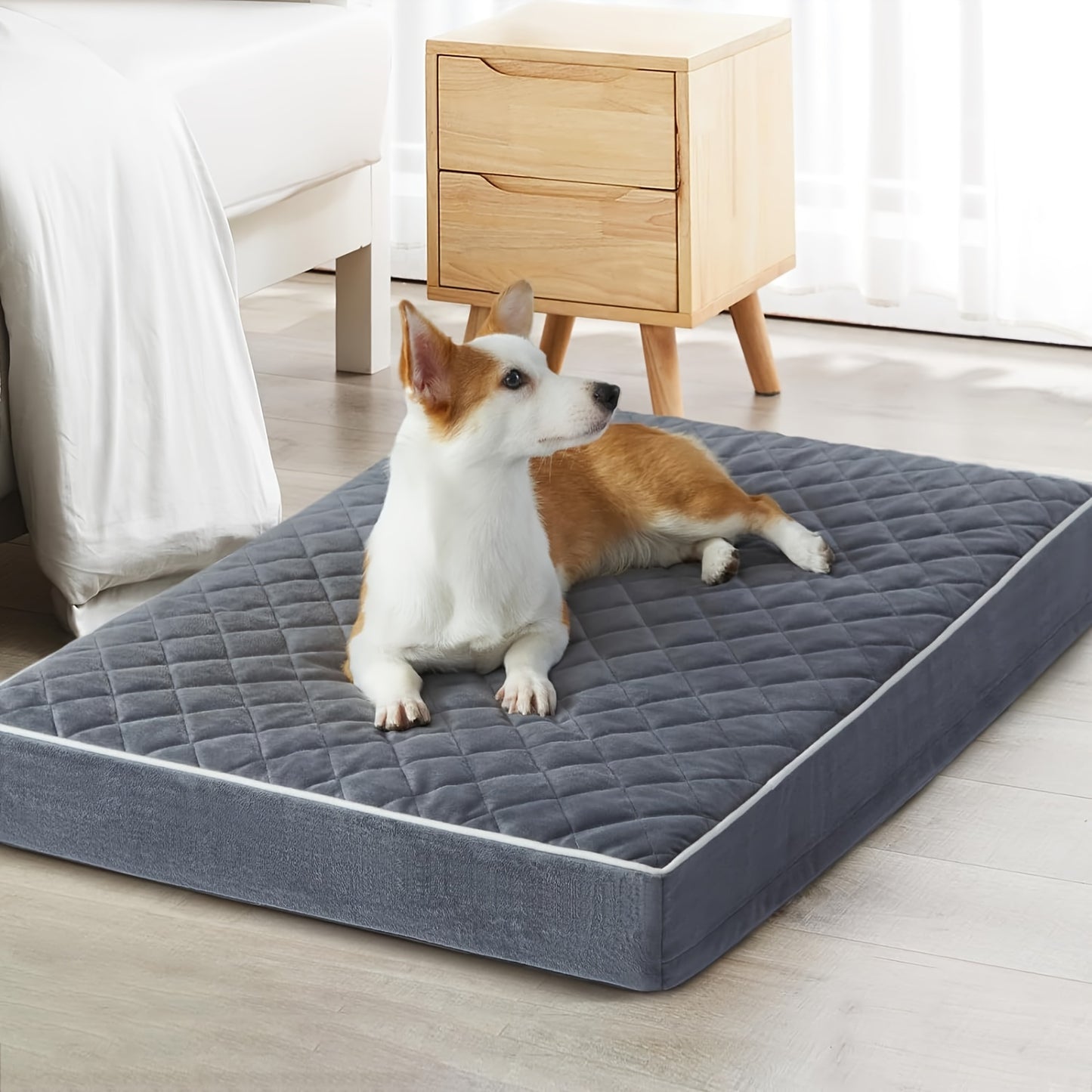 Extra Large Waterproof XL Pet Bed with Anti-Slip Bottom
