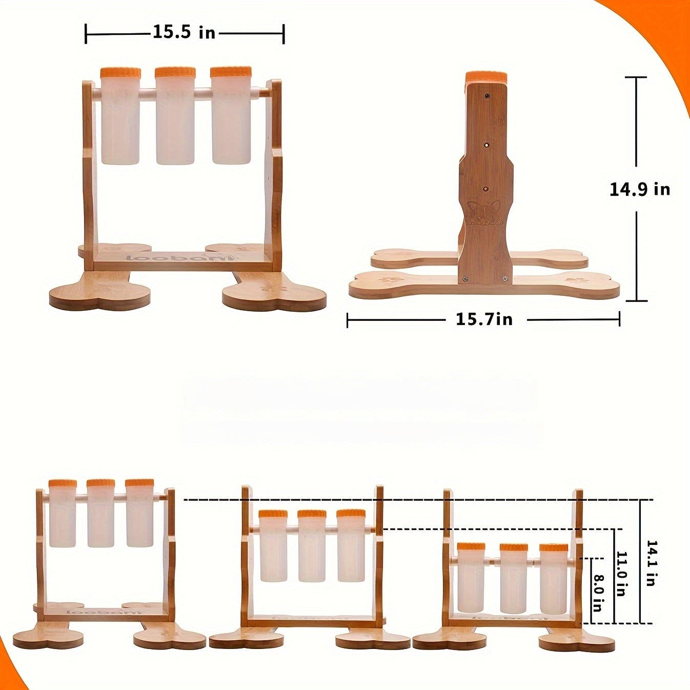 Interactive Wooden Dog Puzzle Toy for Mental Stimulation and Training