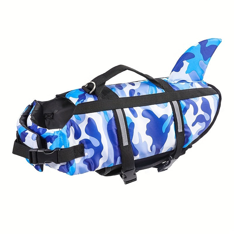 Adjustable Floating Dog Vest for Safe Beach Adventures