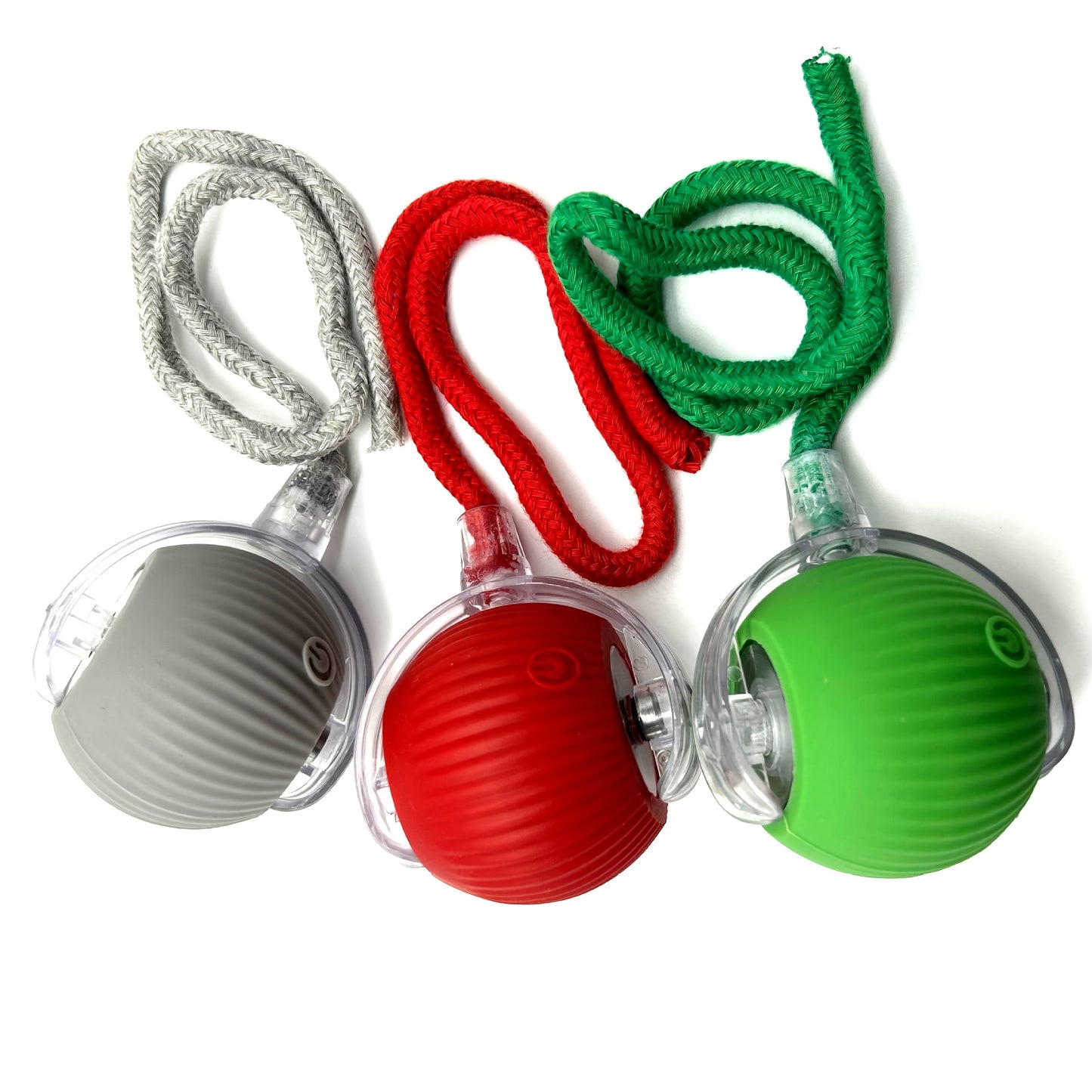 Smart 360° Rolling Pet Ball with LED Light and USB Charging