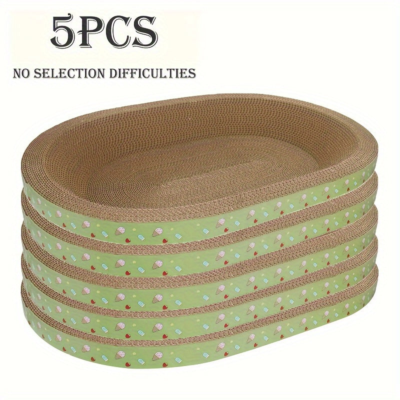 Durable Cat Scratcher Mat Set for Play and Relaxation