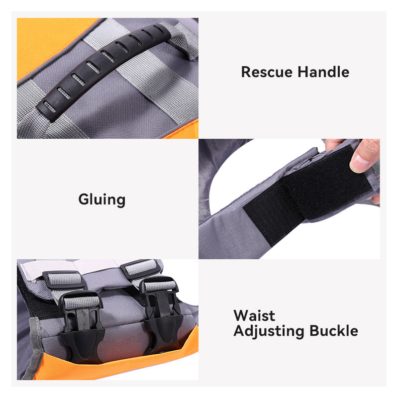 Ultimate Dog Life Jacket - Reflective and Durable Safety