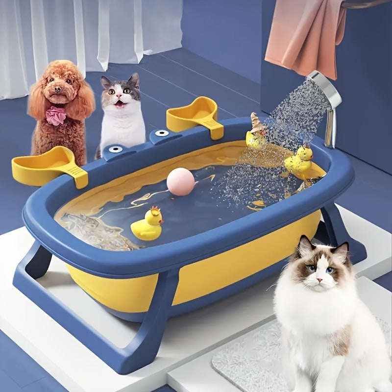 Up To 20 Lbs Durable Portable Pet Bath Tub For Small Pets