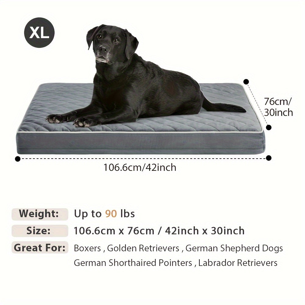 Extra Large Waterproof XL Pet Bed with Anti-Slip Bottom