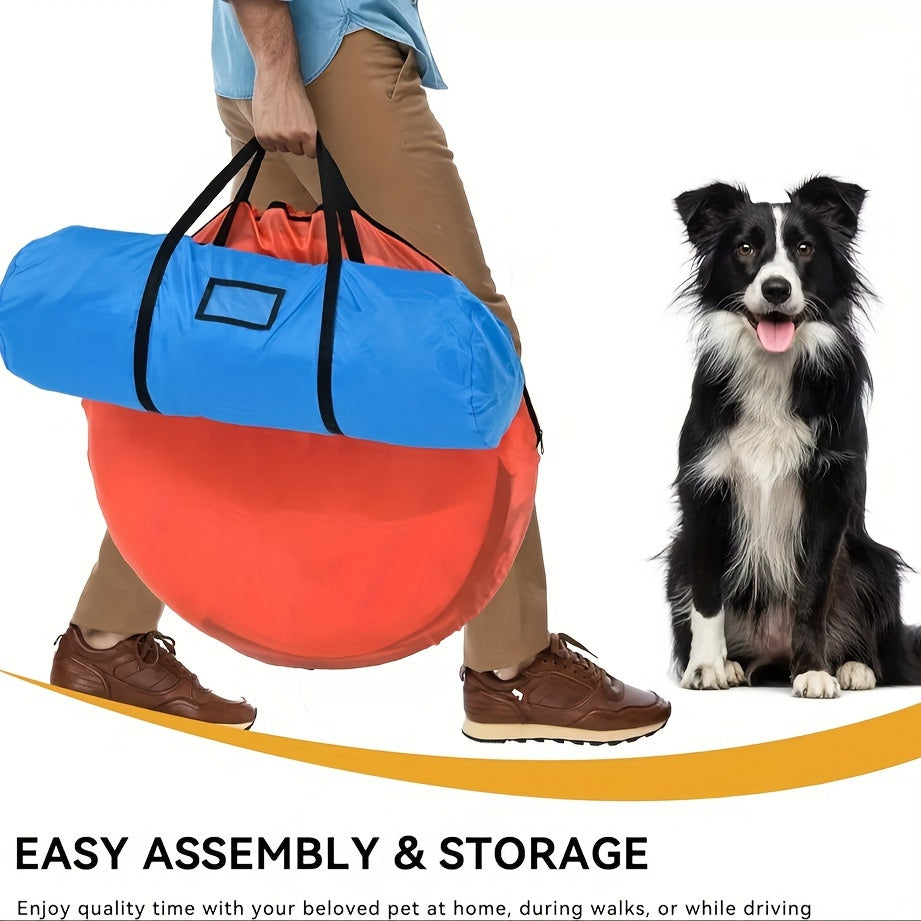 Introductory Pet Obstacle Course - Dog Agility Training Set Outdoor