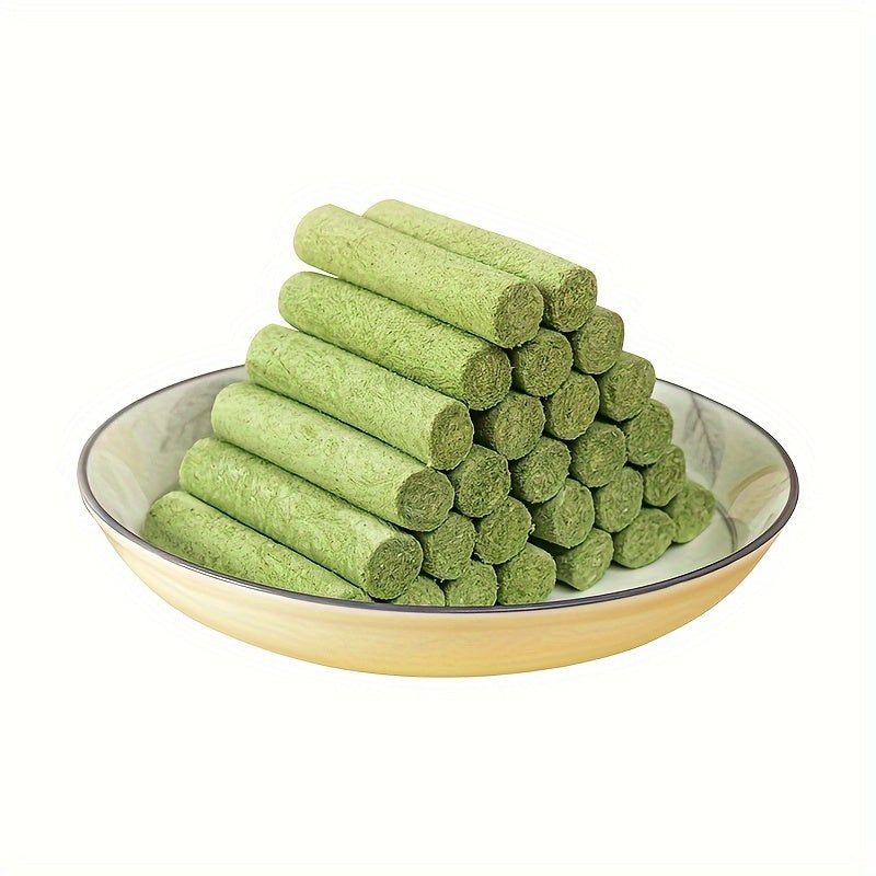 Freeze-Dried Catgrass Stick 30 Roots Instant Cat Snack