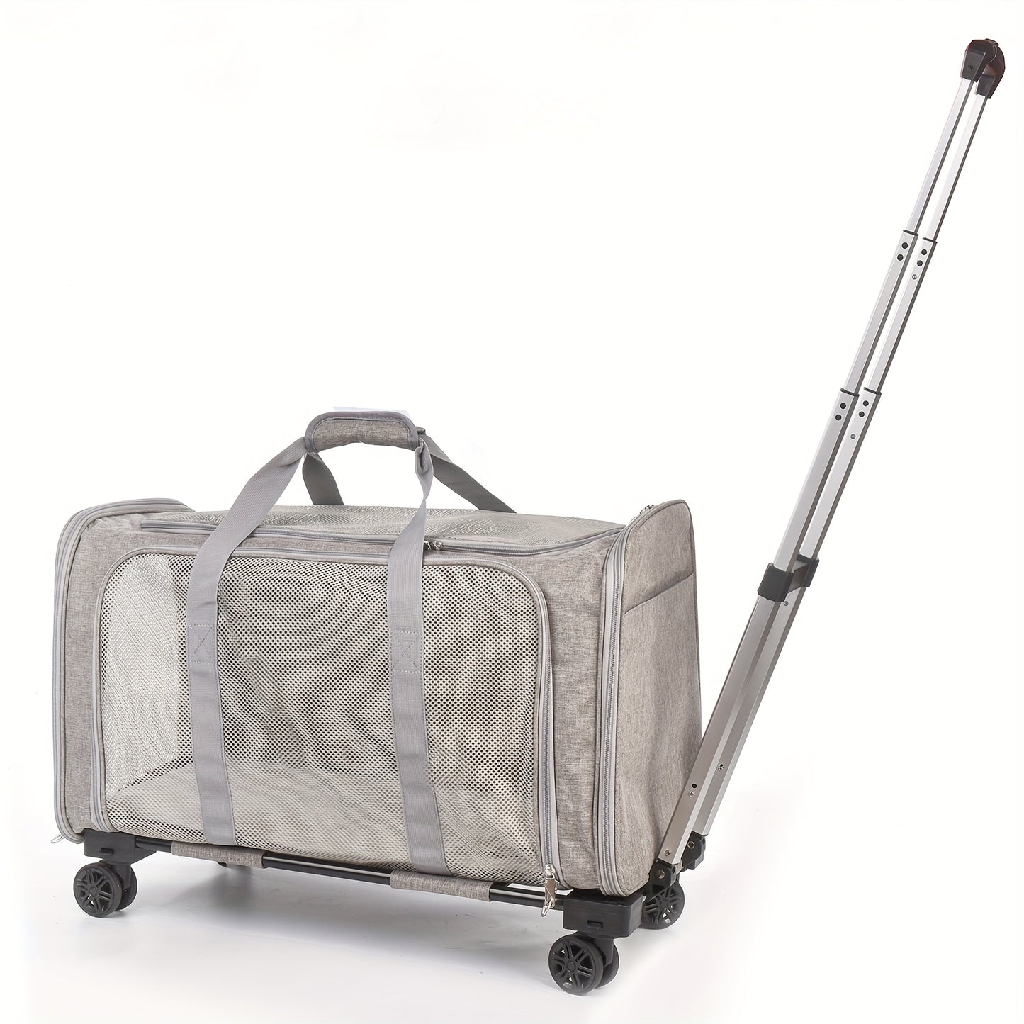 Airline Approved Pet Bag with Smooth Sliding Wheels