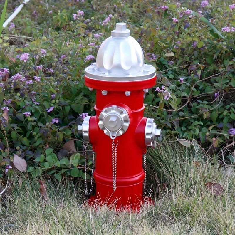 Large Fire Hydrant Resin Dog Urinal Training Toy Ornament