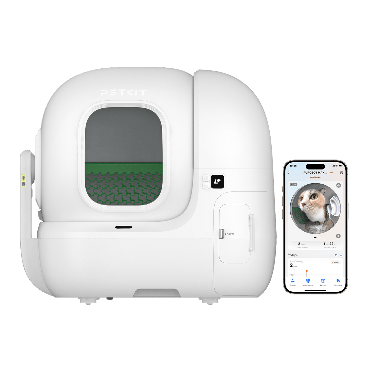 PETKIT 2025 New PUROBOT MAX PRO Ultra Self-Packing Cat Box