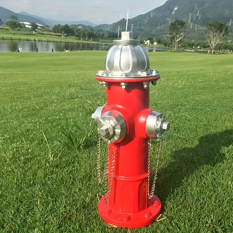 Large Fire Hydrant Resin Dog Urinal Training Toy Ornament