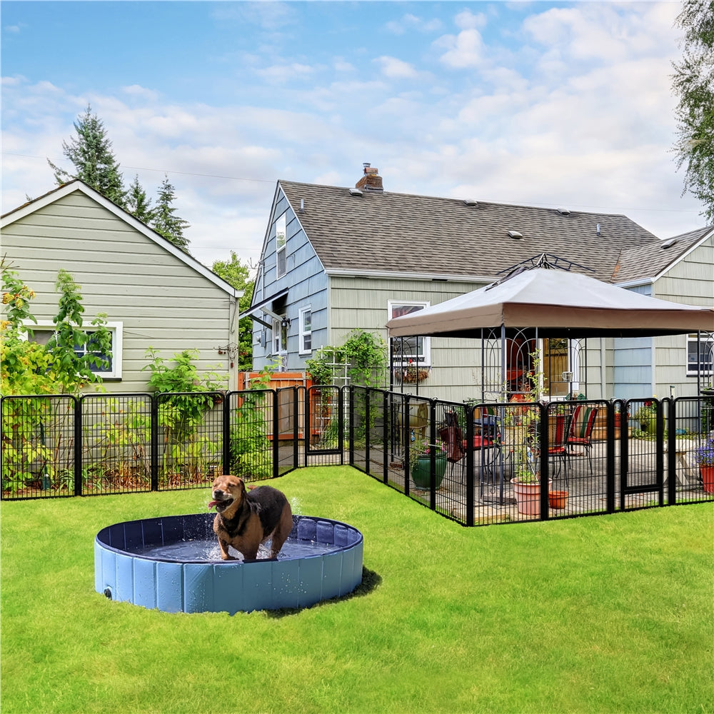 Costoffs Metal Pet Playpen Panels for Indoor and Outdoor Use