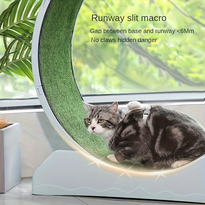 1pc Cat Exercise Wheel For Indoor Cats Fitness & Health
