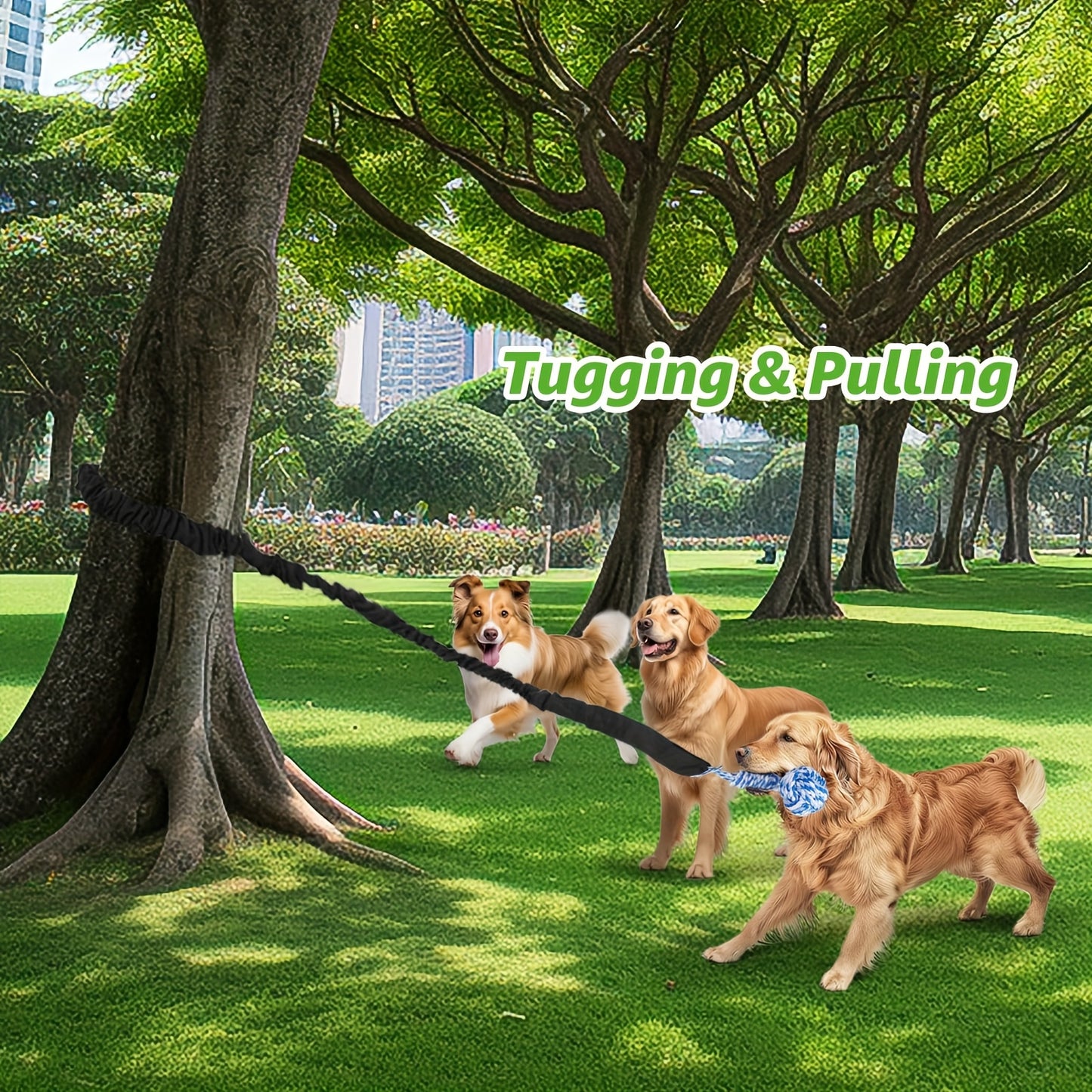 Dog Rope Toy Tug Of War For Small Medium Large Dogs