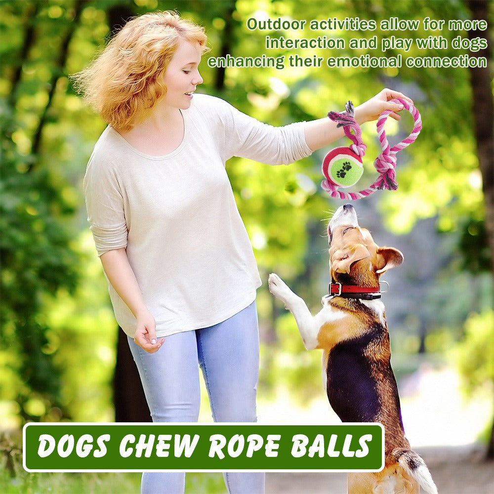 Vivicreate Indestructible Dog Chew Toys Pack for Aggressive Chewers