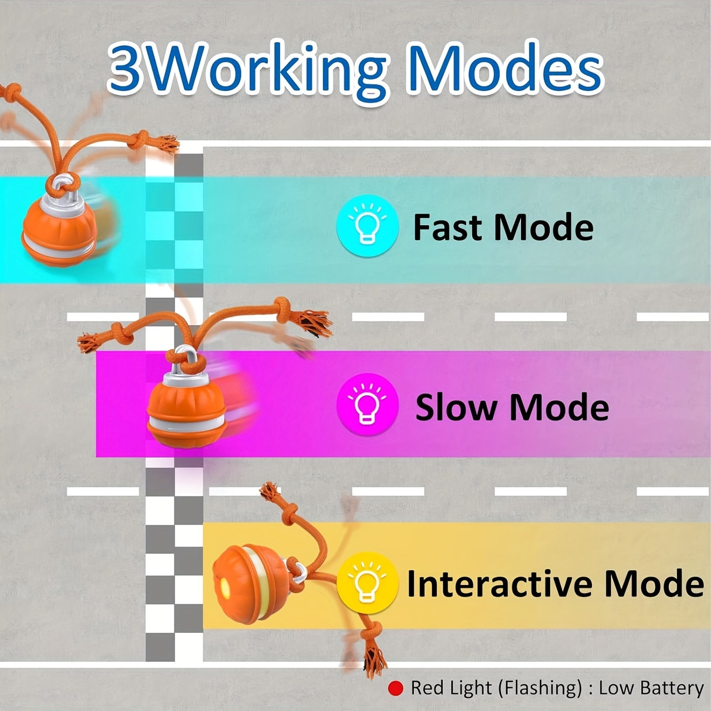 Interactive Motion-Activated Rolling Dog Toy with Holiday Design