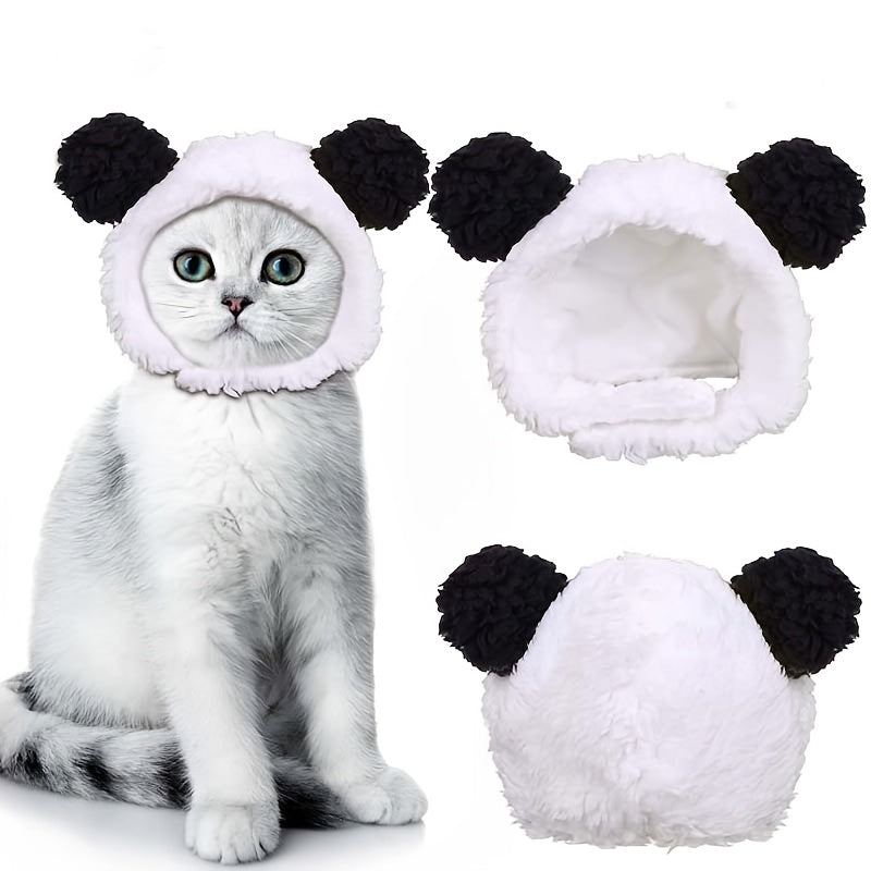 Cute Cat Costume Bear Hats for Pets Holiday Headwear