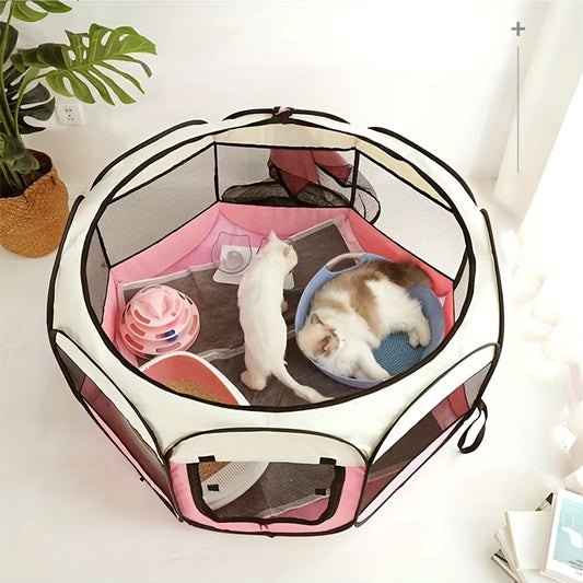 Spacious Outdoor Pet Tent and Playpen for Dogs and Cats