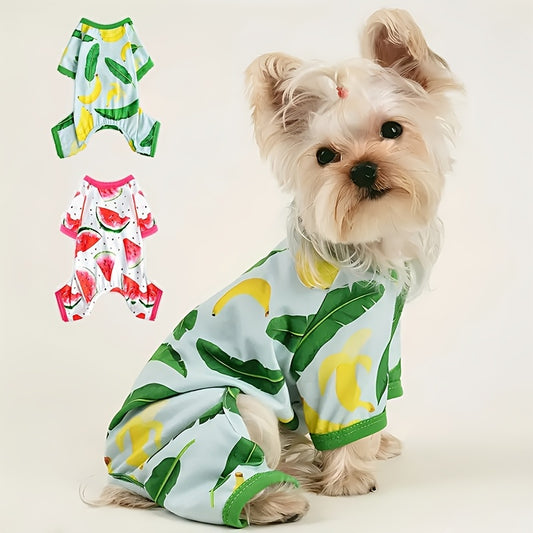 Cute Comfy Dog Pajamas for Small to Medium Breeds