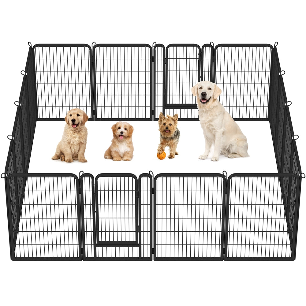 Costoffs Metal Pet Playpen Panels for Indoor and Outdoor Use