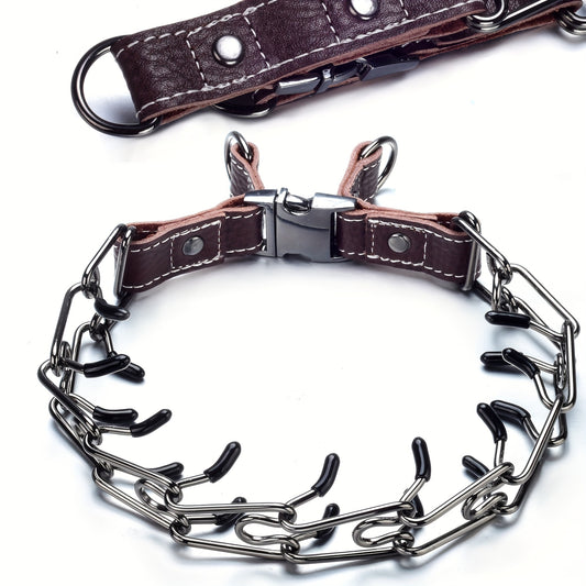 Prong Collar For Dogs Adjustable Pinch Training Collar 14 To 26