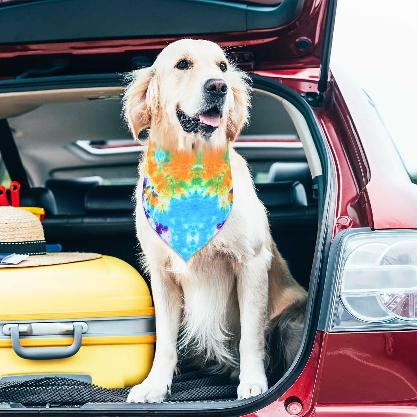 Cute Dog Bandanas Set for Summer Fun and Style
