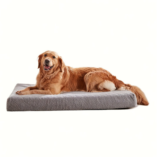 Orthopedic Dog Bed with Gel Memory Foam & High Quality Liner