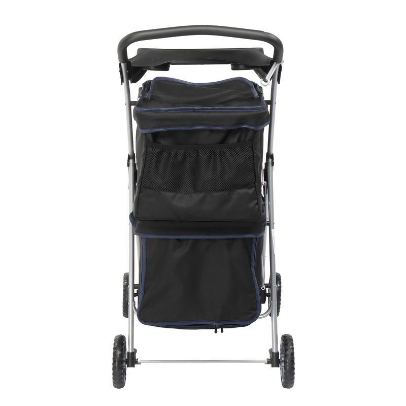 Premium Pet Stroller with Double Layer Design for Cats