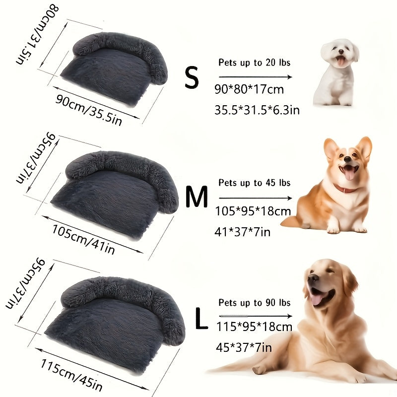 Cozy Dog Sofa Bed Soft Cushion Removable Washable Cover