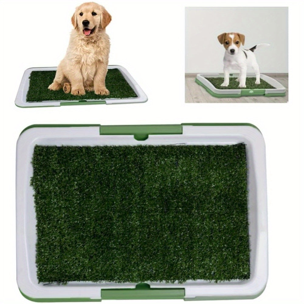 Artificial Grass Puppy Potty Easy Clean-Up Dog Training Toilet
