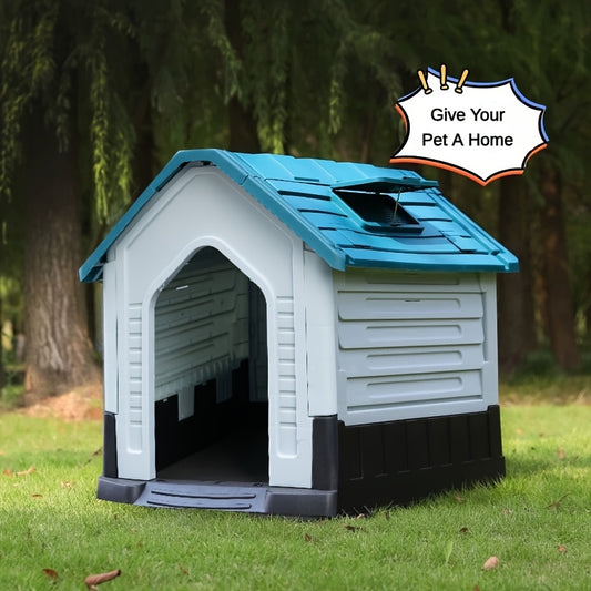 1pc Outdoor High Quality Dog House for Small Dogs Under 66LB
