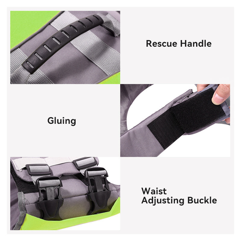 Ultimate Dog Life Jacket - Reflective and Durable Safety