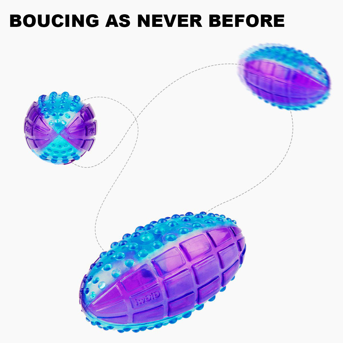 GiGwi Durable Squeaky Dog Chew Toys for Aggressive Chewers