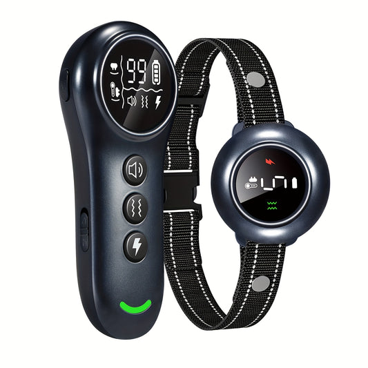 2-in-1 Dog Shock Collar & Dog Bark Collar With Remote